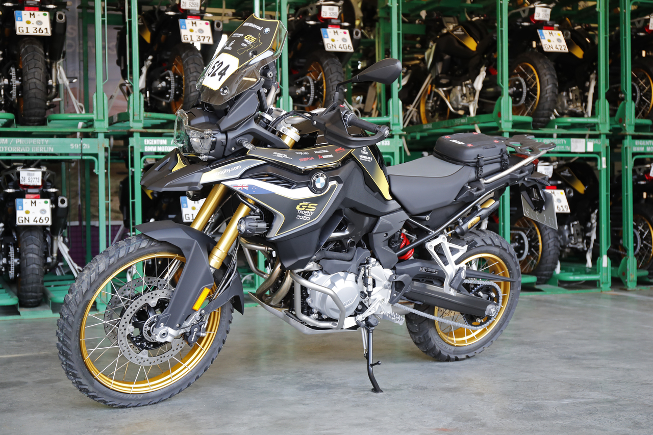 BMW Motorrad International GS Trophy Ozeanien 2020 – Vorbereitung von 140 BMW F 850 GS für den legendären Abenteuerwettbewerb.
