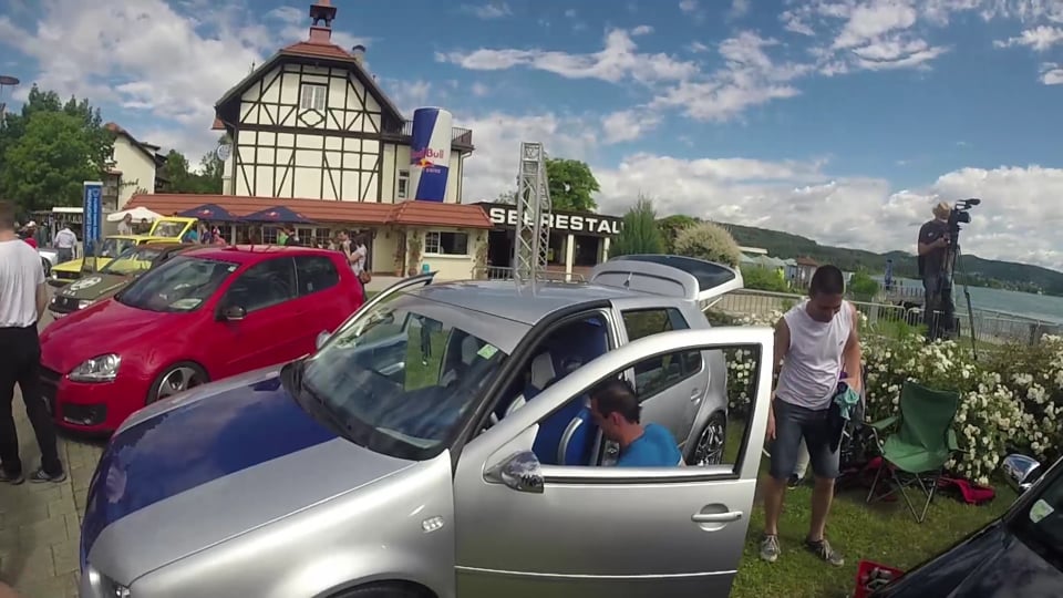 Viele bunte VW's