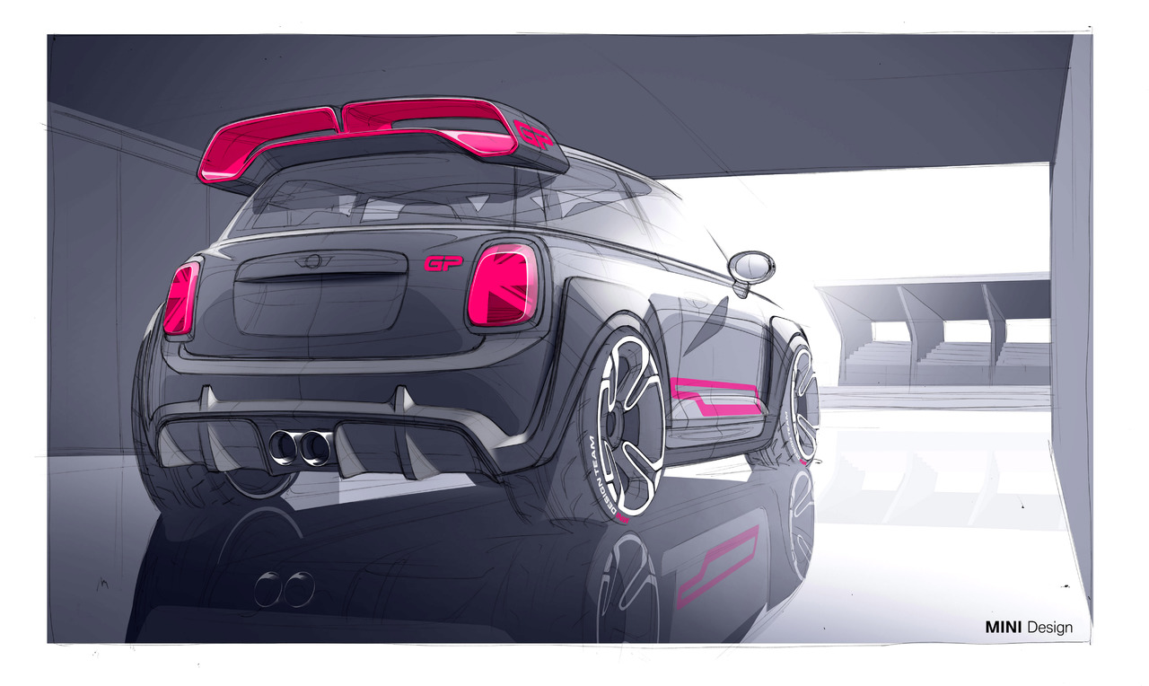 Emotional und hoch dynamisch: das Design des MINI John Cooper Works GP.